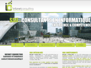 Détails : Consultant Informatique SSII - conseil informatique - Consulting informatique