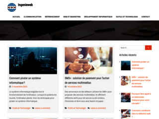 Entretien site web et nettoyage avec Ingenieweb