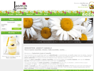 Jasmin et camomille - Achat et recette de fleurs comestibles