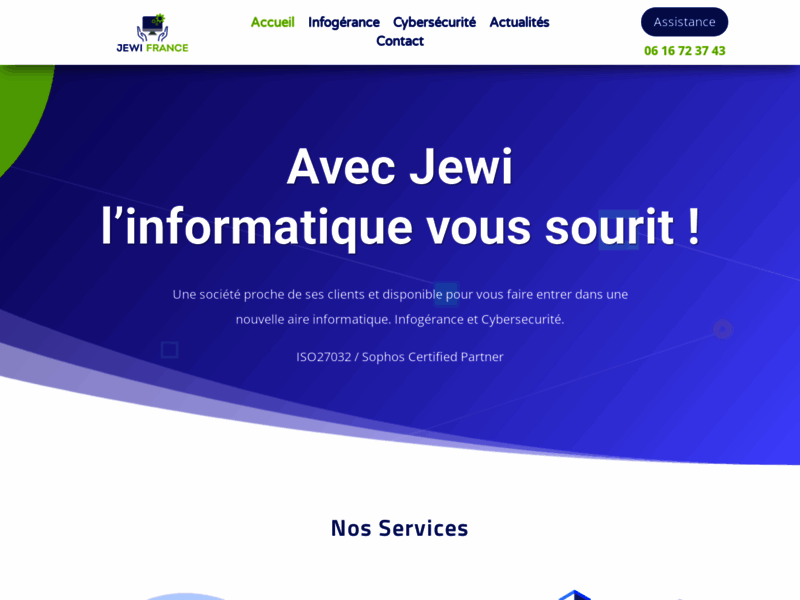 JEWI France - Création site internet en alsace