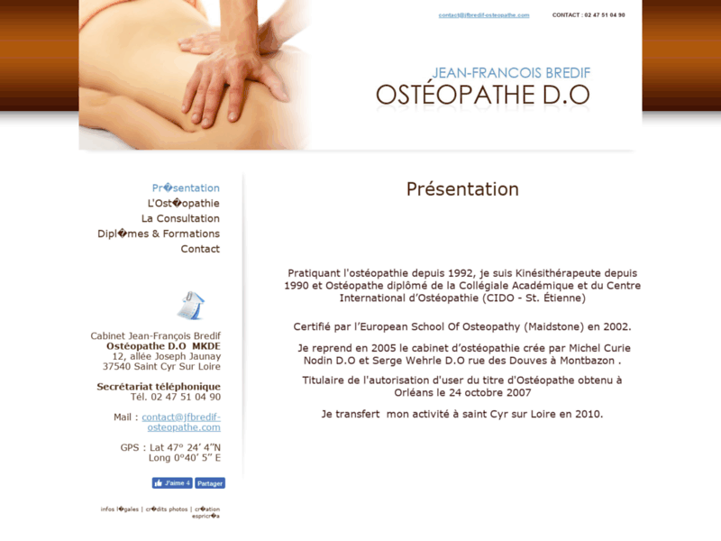 Ostéopathe  masseur kinésithérapeute