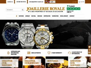 Détails : Joaillerie Royale : montre de luxe et bijoux en Belgique