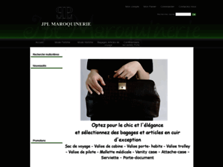 Détails : JPL Maroquinerie : bagages maroquinerie de luxe
