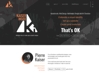 Détails : Kaiserinside, agence de multimédia design