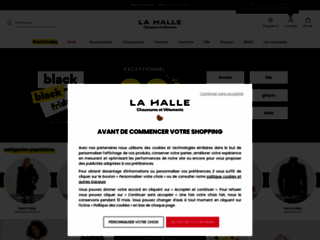 Détails : La Halle, e-boutique de vêtements, chaussures et accessoires