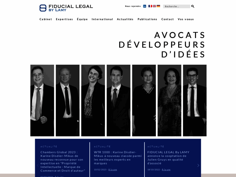 Cabinet d'avocats spécialisé en droit des affaires