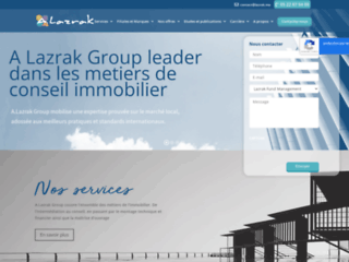 LAZRAK Groupe: Terrains Maroc, Construction usine Maroc, Terrains Casa