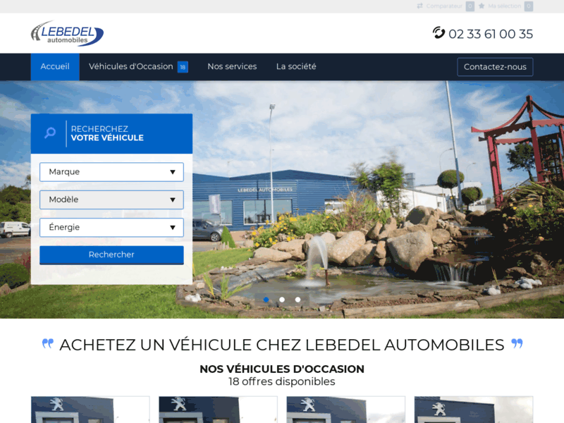 Garage Lebedel Automobiles, agent Peugeot : vente de véhicules toutes marques dans la Manche
