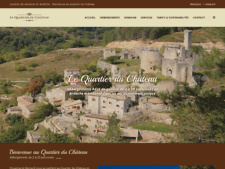 Détails : Le Quartier du Château en Ardèche méridional