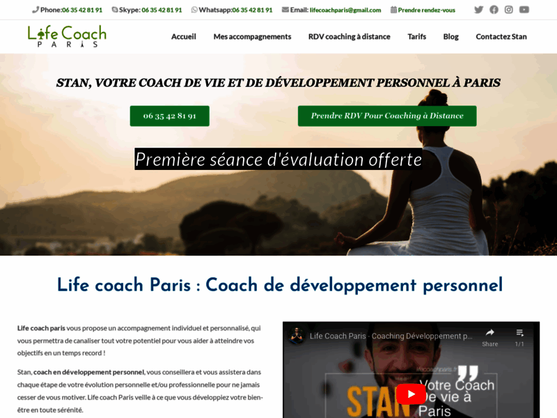 Coach de vie Paris