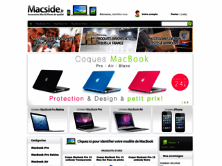 Détails : Coque de protection pour Macbook