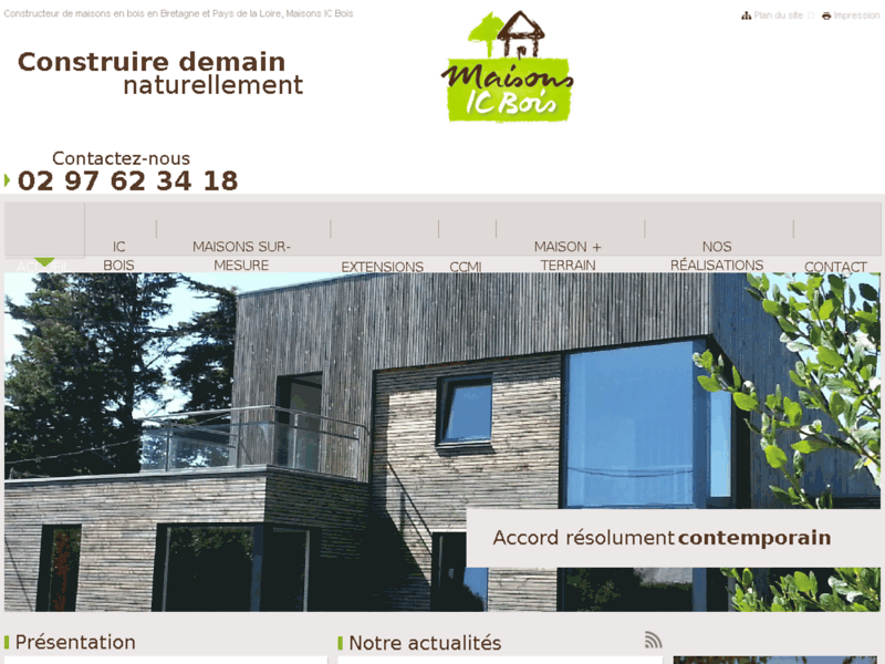 Constructeur de maisons bois en Bretagne