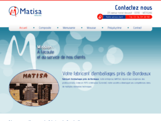 Détails : Matisa à Mérignac, emballages isolants et polystyrène
