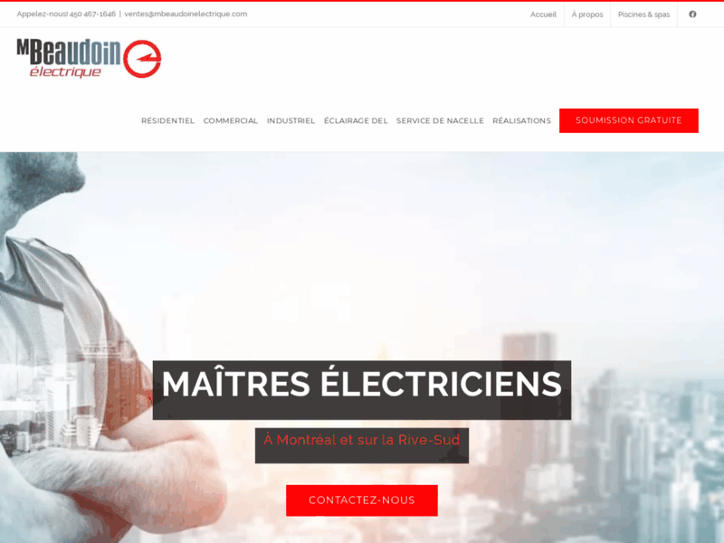 M Beaudoin Électrique | Maîtres Électriciens à Longueuil