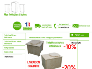 Détails : Toilettes sèches en kit - Cabane toilette de jardin