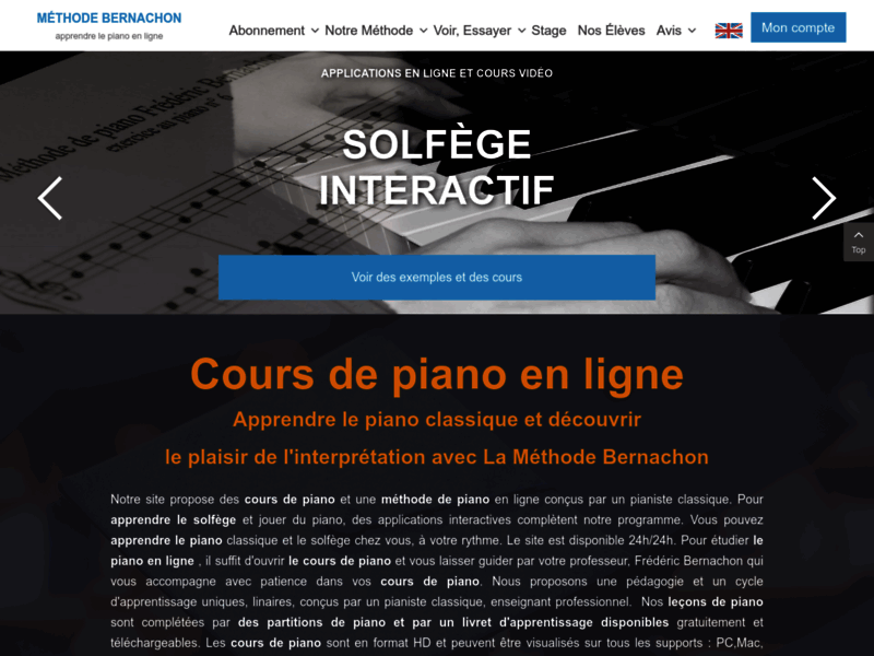 Cours piano