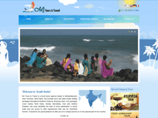 Détails : Agence de voyage francophone située en Inde du sud - MJ Tours & Travel