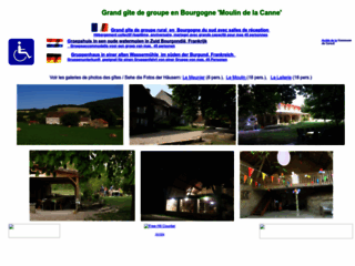 Détails : Grand gîte de groupe en Bourgogne pour 45 pers. avec salles de réception