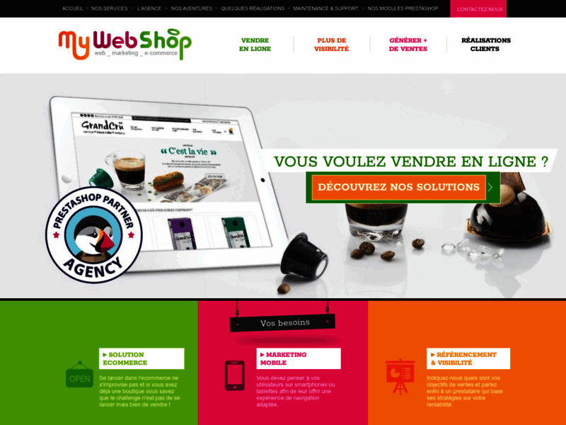 Agence web MyWebShop