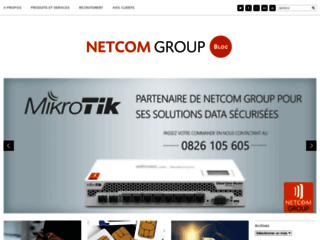 Détails : Actualités et informations Netcom Group