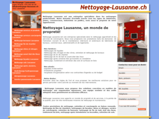 Détails : Lausanne Nettoyage, conciergerie et nettoyages professionnels