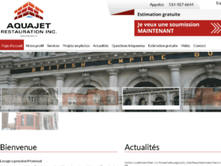 Détails : Décapage de briques Montreal | Aquajet Restauration