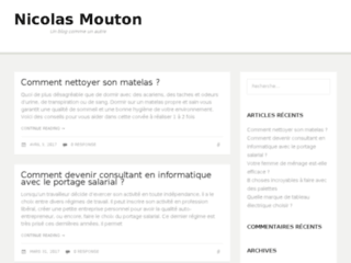 Nicolas Mouton - Un blog comme un autre