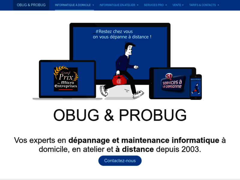 Obug Dépannages et services informatique