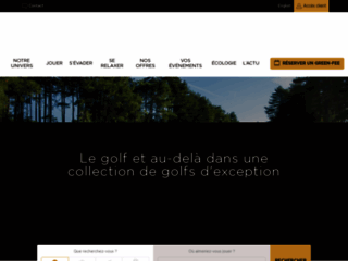 Détails : Open Golf Club, séjours golfs en France