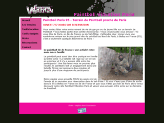 Détails : Paintball Vibration, terrain de Paintball dans le Val d'Oise