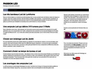 Détails : Passion LED - éclairage décoratif led et éclairage économique
