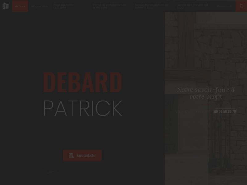Maçonnerie et taille de pierre à Guéret | Patrick Debard