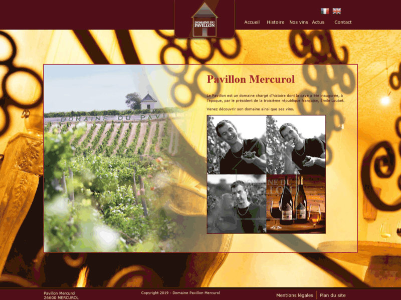 Vignoble français producteur croze hermitage AOC - Valence