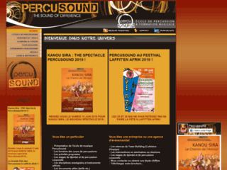 Détails : PercuSound - Ecole de percussions, djembé, doums, chants
