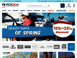 Détails : Picksea : accessoires de bateaux et sécurité en mer
