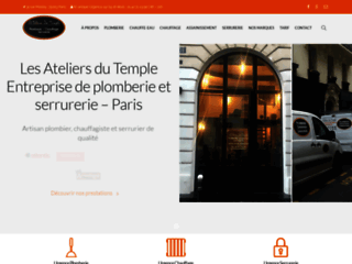 Détails : Plomberie atelier du temple à Paris