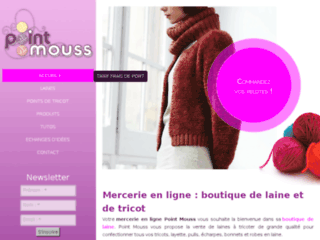 Détails : Laines et accessoires de coutures Point Mouss