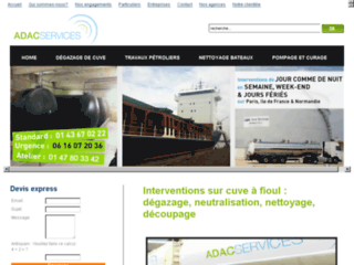 Détails : Adac Services Assainissement Pompage Hydrocarbures