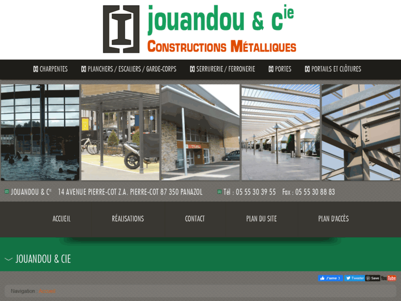 Jouandou & Cie, constructions métalliques