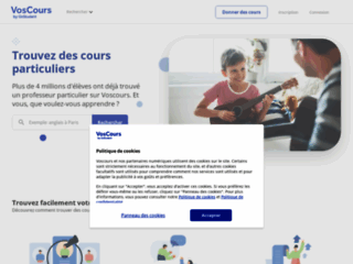 Détails : Cours particuliers à domicile en France avec Proxiprof