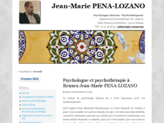 Détails : Psychologue clinicien à  Rennes - J.M. PENA-LOZANO