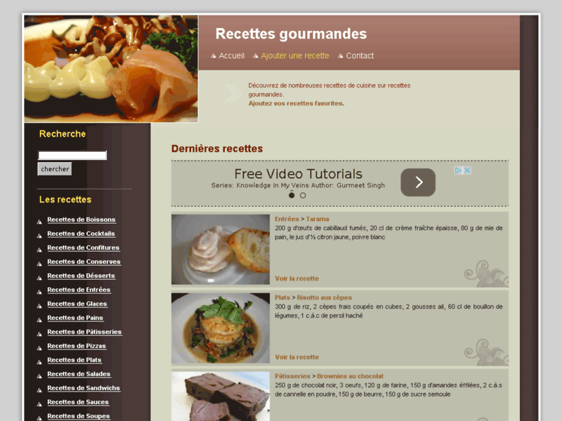 Recettes de cuisine - www.recettes-gourmandes.com