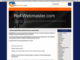 Ref-Webmaster publications des webmasters