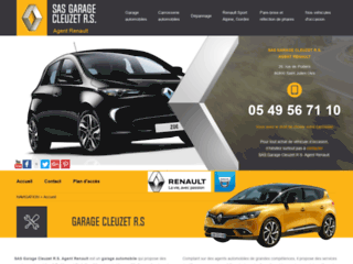 Détails : Garage Cleuzet R.S. Agent Renault