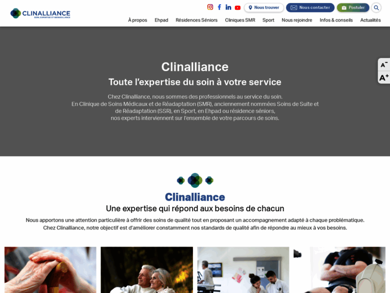 Repotel maisons de retraite médicalisées en Ile-de-France