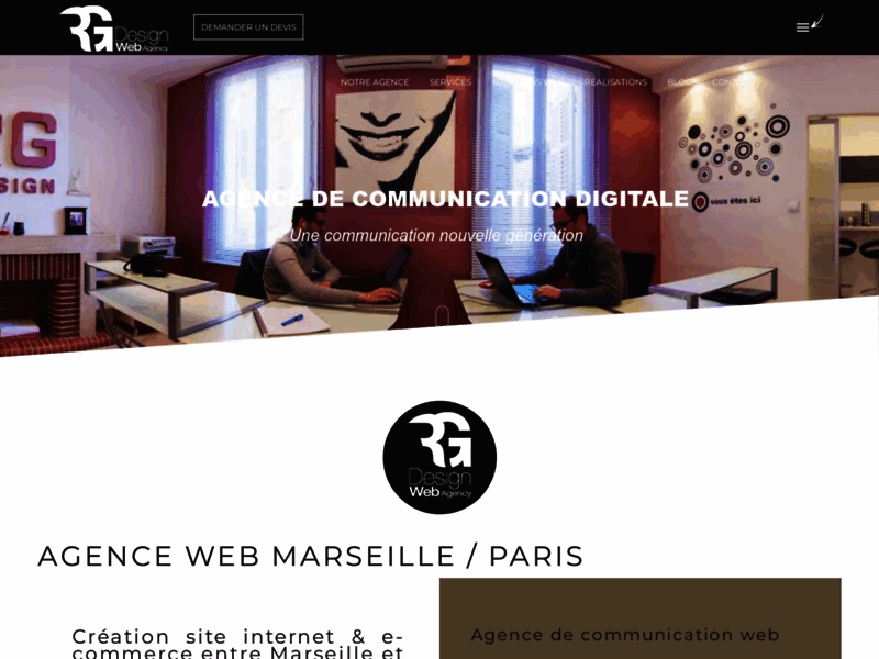 RG Design - Votre agence de communication web à Marseille
