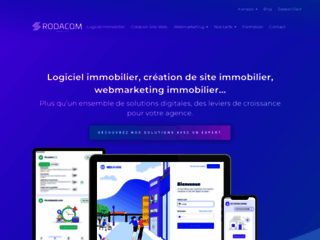 Détails : Logiciels et web immobilier Rodacom