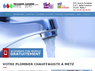 Détails : Roger Maire et Fils, plomberie, sanitaire et chauffage, Metz