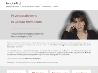 Détails : Psychothérapeute et Gestalt-thérapeute Paris 15, Romaine Finzi-Bocquet