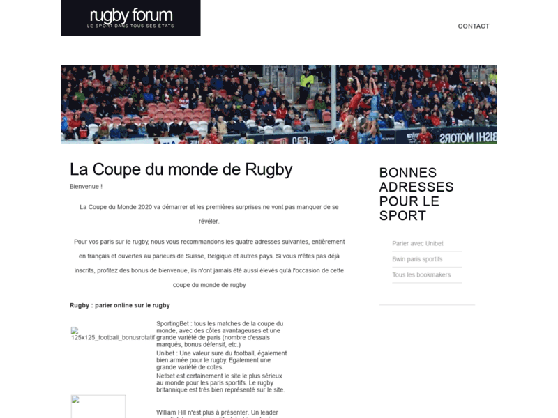 Rugby-Forum.fr forum de tous les rugbys